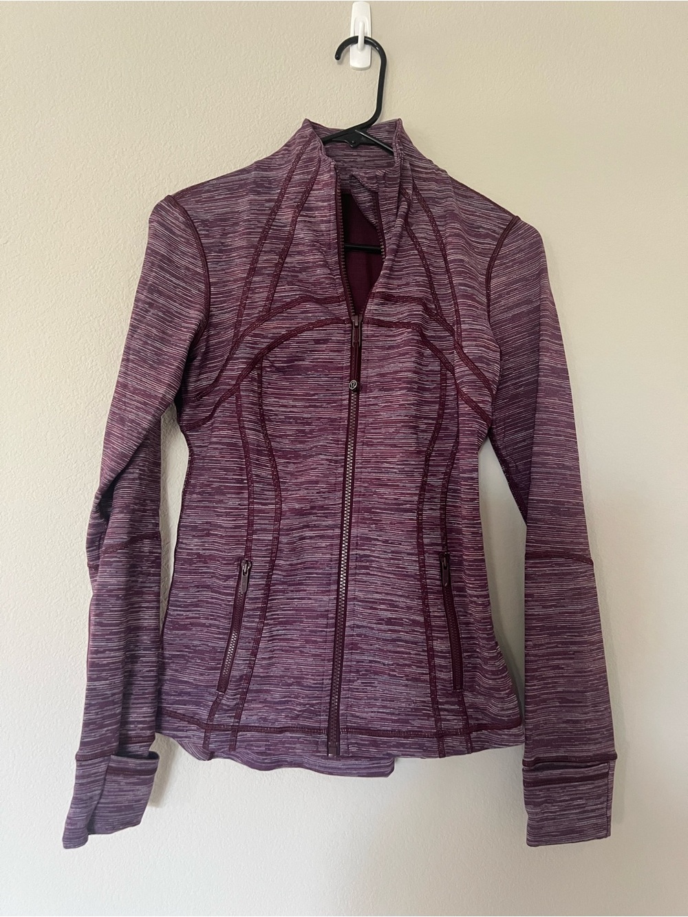 Lululemon Women’s Plum Space-Dye Full-Zip Jacket